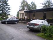 Private parking at the pension